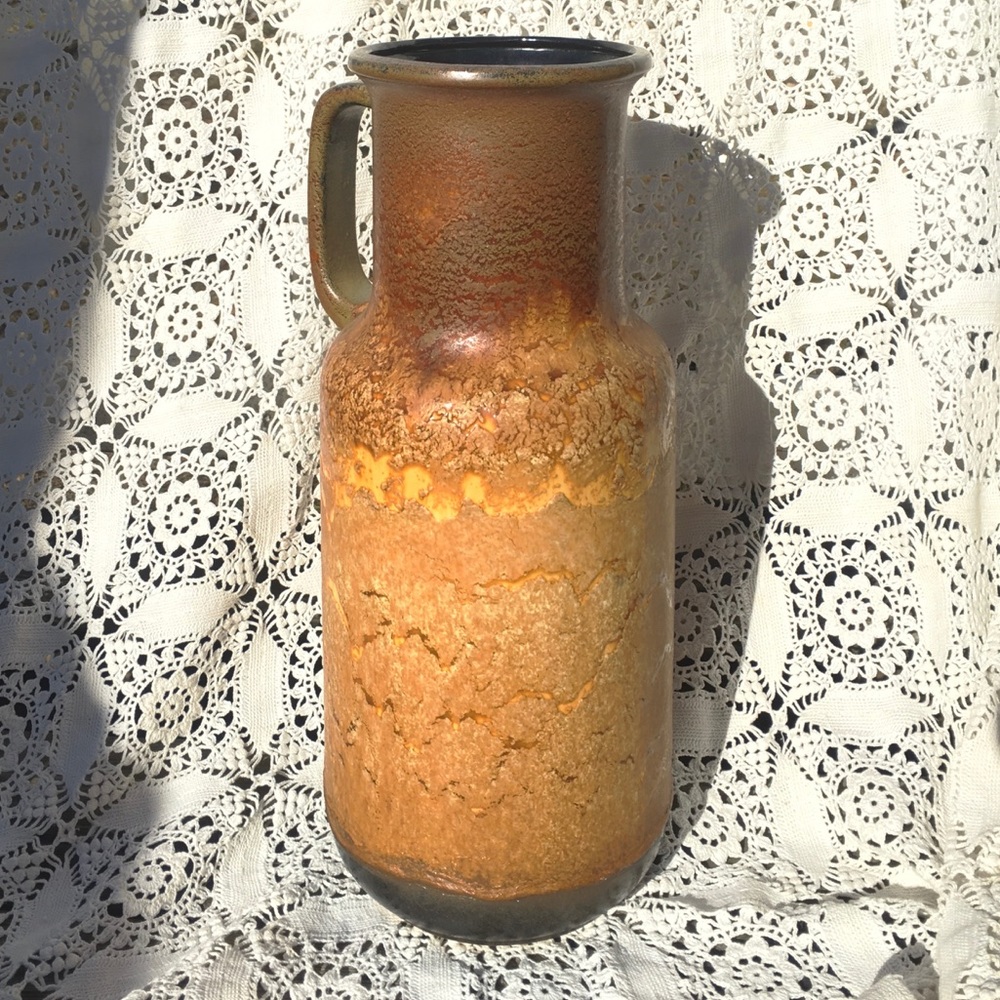 West Germany Floor Vase